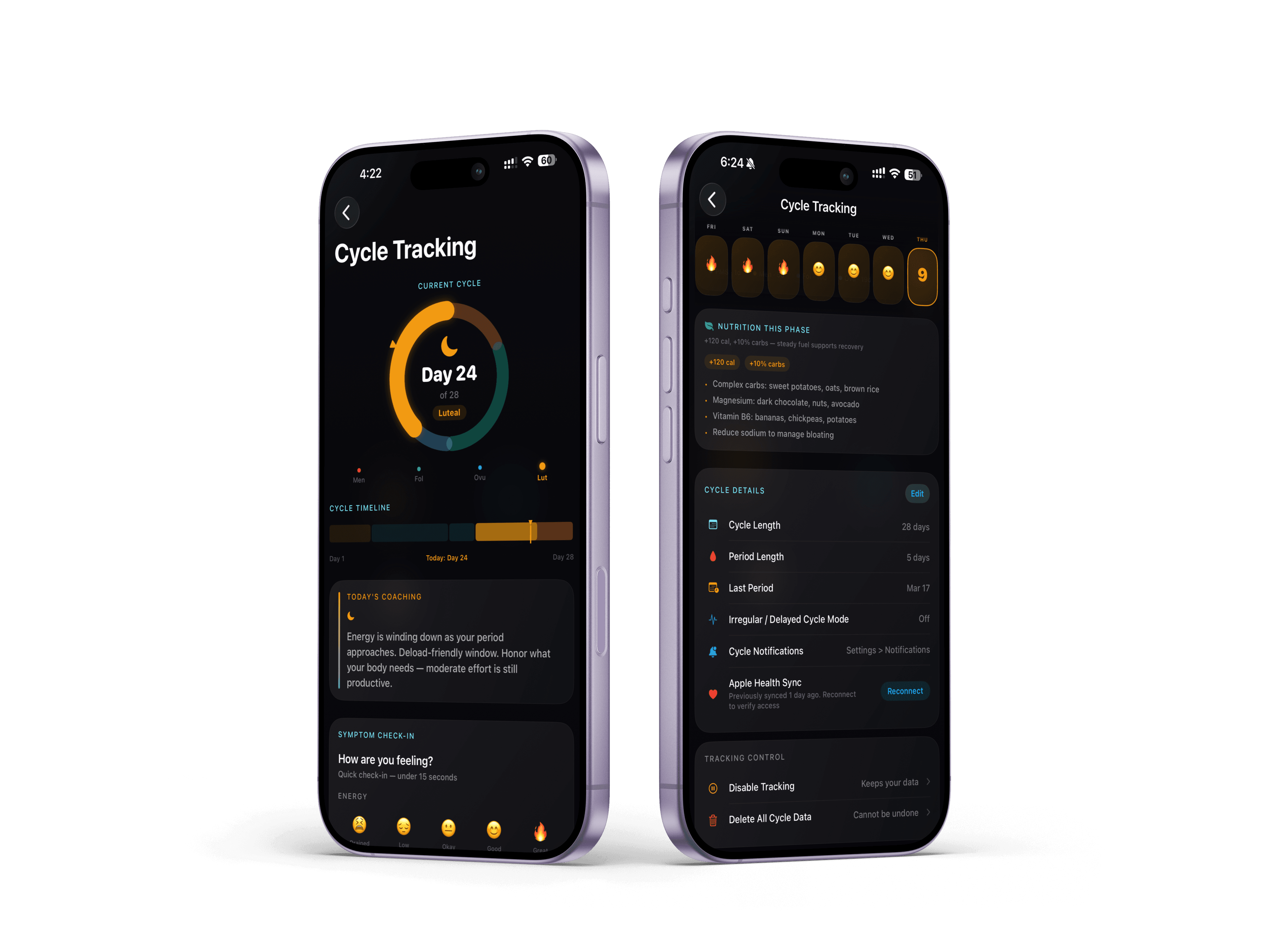 Cycle-Adaptive Training screen