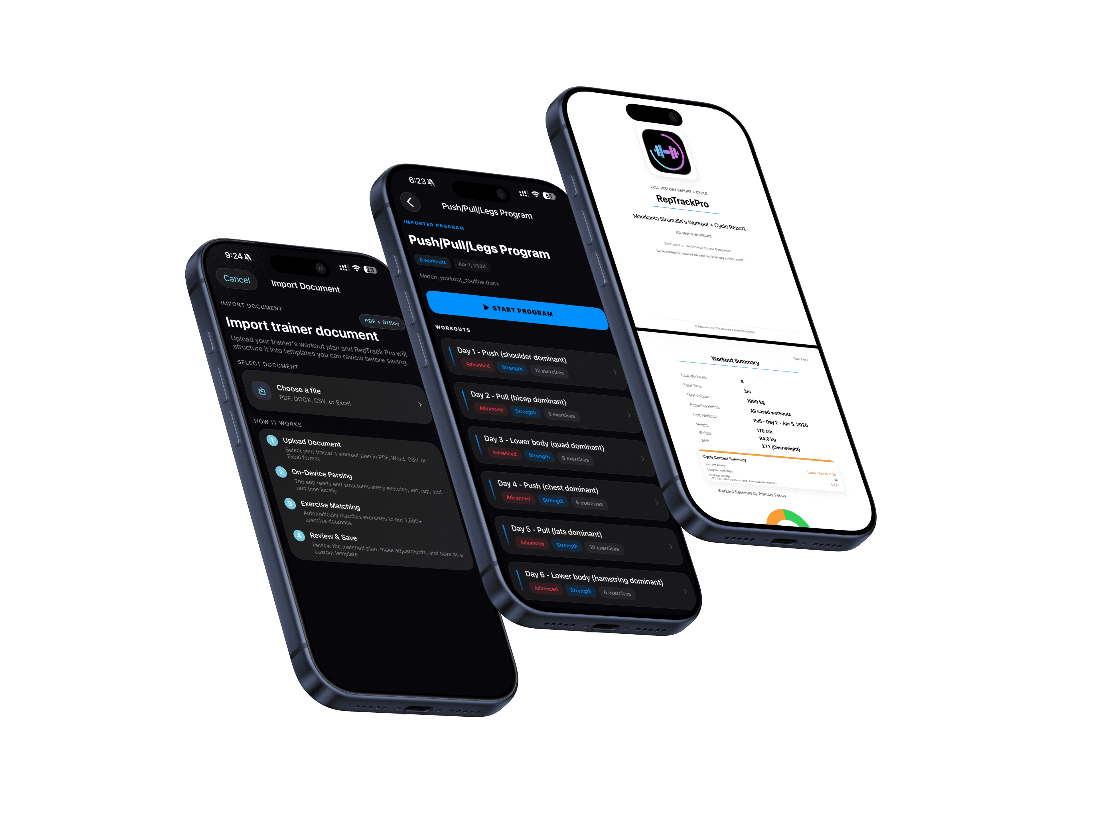 AI-Powered Plans screen